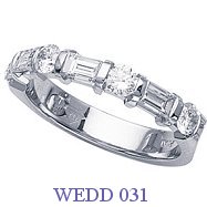 Diamond Wedding Ring - WEDD 031